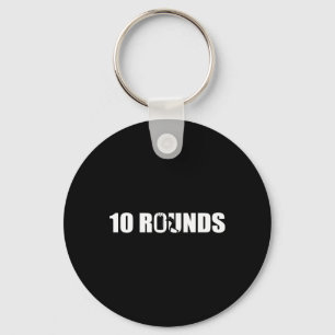 Llavero 10 Rondas - Boxeo Amante Gimnasio Boxeador Kickbox