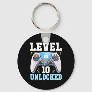 Llavero 10 videojuegos desbloqueados 10.º Jugador de cumpl
