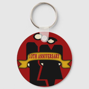Llavero 10mo Regalos del aniversario de boda