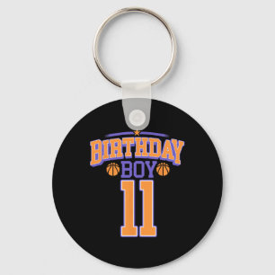 Llavero 11.º Básquetbol de 11 años