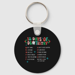 Llavero 12 Días De Navidades De Odontología Dentista Hygie