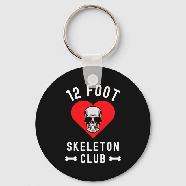 Llavero 12 Foot Skeleton Club Giant Skelly Gles Valentine' (Anverso)