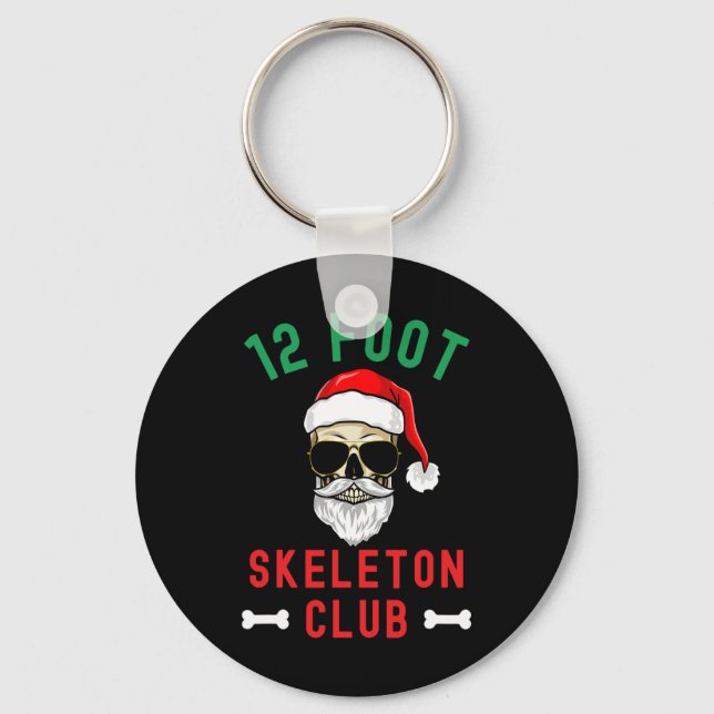 Llavero 12 Foot Skeleton Club Giant Skelly Halloween (Anverso)