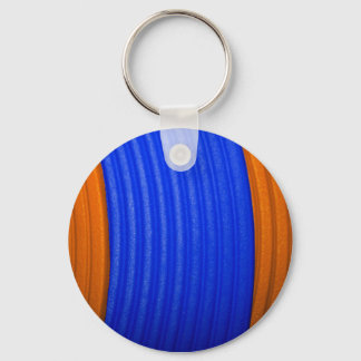 Llavero 12 Keychain azul y Naranja