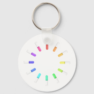 Llavero 12 líquidos