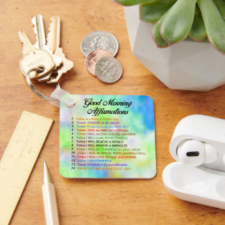 Llavero 14 buenas afirmaciones mortales para una vida posi