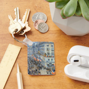 Llavero 14 de julio, calle Daunou por Childe Hassam