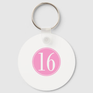 Llavero #16 Círculo rosado