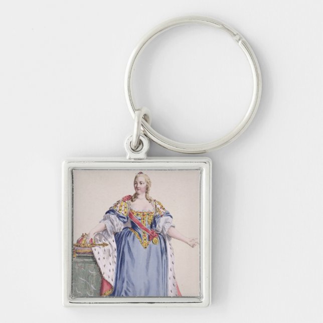 Llavero 1717-80) emperatrices de Maria Teresa (de Austria, (Frente)
