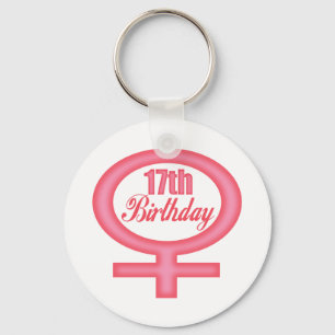 Llavero 17mos regalos de cumpleaños de los chicas