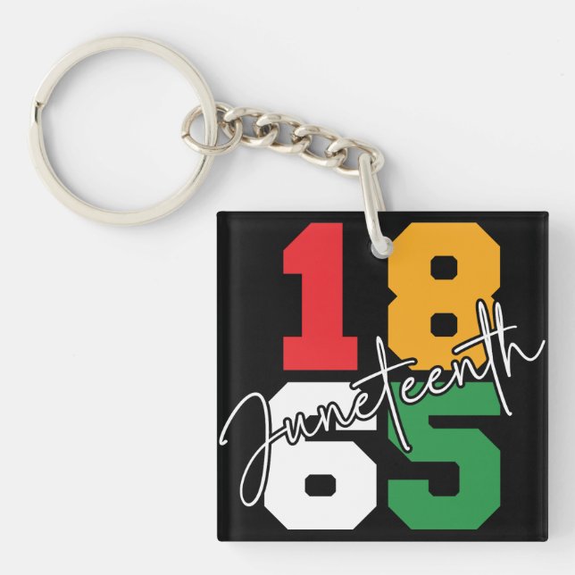 Llavero 18 de junio de 1865 19 de junio (Frente)