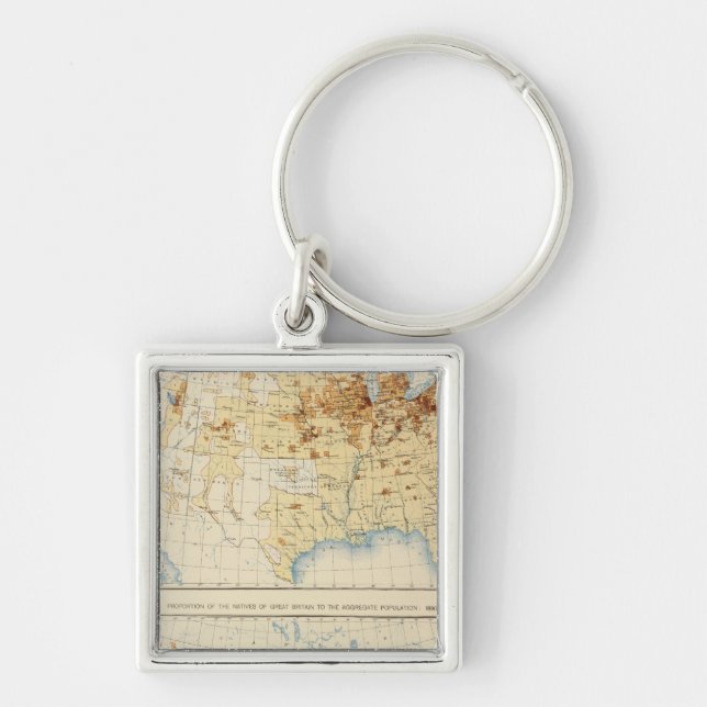 Llavero 18 Nativos de Gran Bretaña 1890 (Frente)