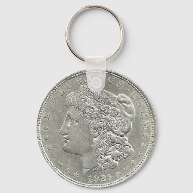 Llavero 1921 Morgan Silver Dollar Key Chain (Anverso)