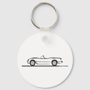 Llavero 1953 1954 1955 Corvette