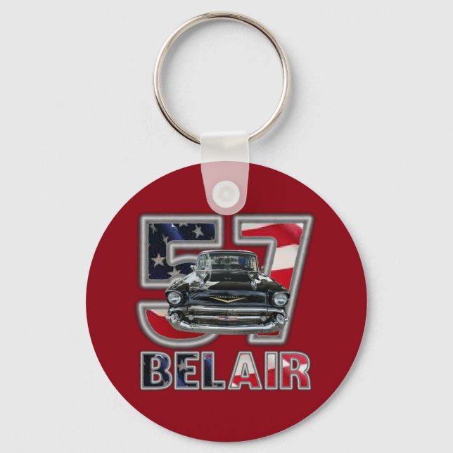 Llavero 1957 Chevy Belair Key Chain. (Anverso)