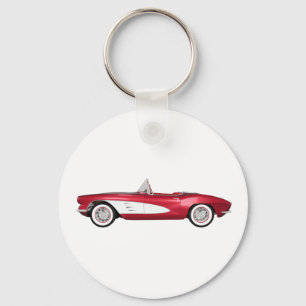 Llavero 1961 Corvette C1: Candy Apple Finish: