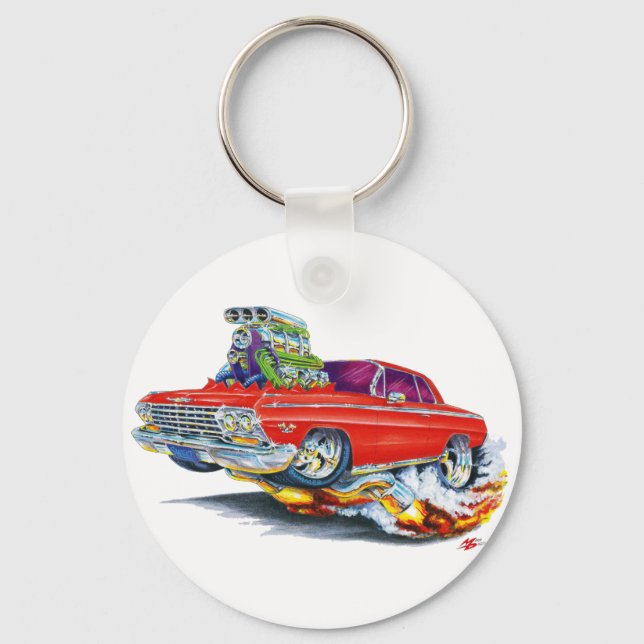 Llavero 1962-63 Impala Red Car (Anverso)