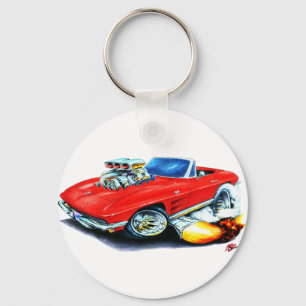 Llavero 1963-64 Corvette Red Convertible