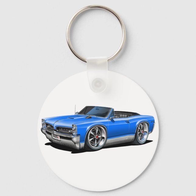 Llavero 1966/67 GTO azul convertible (Anverso)
