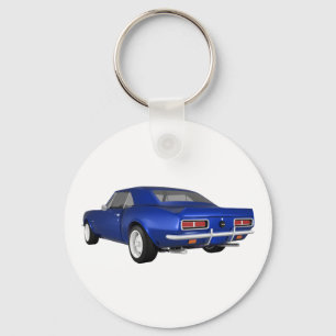 Llavero 1967 Camaro SS: Blue Finish: 3D Model: