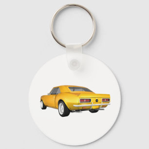 Llavero 1967 Camaro SS: Fin amarillo: Modelo 3D: