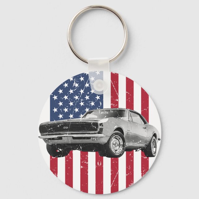 Llavero 1967 Chevrolet Camaro SS 396 (Anverso)