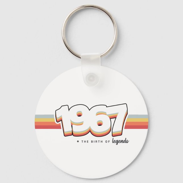 Llavero 1967 El nacimiento de las leyendas (Anverso)