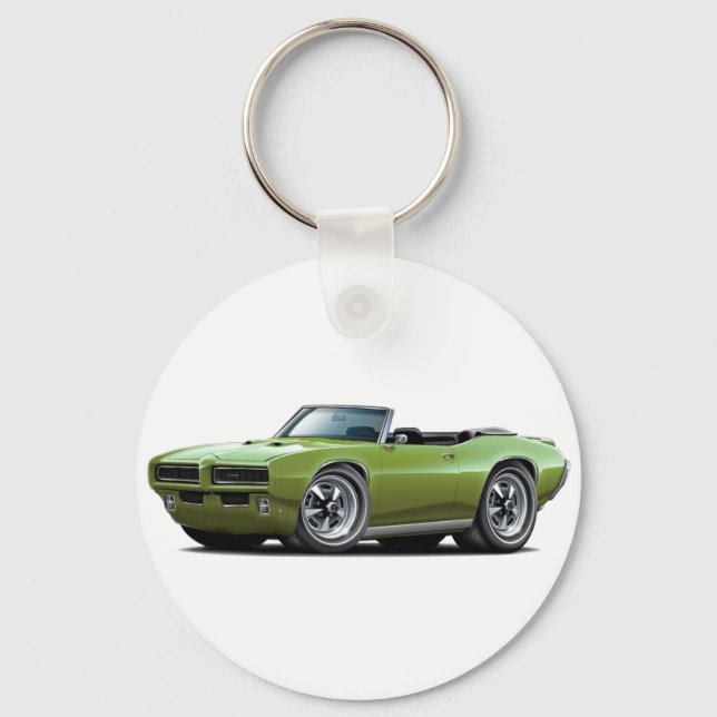 Llavero 1968-69 GTO Green Convertible (Anverso)
