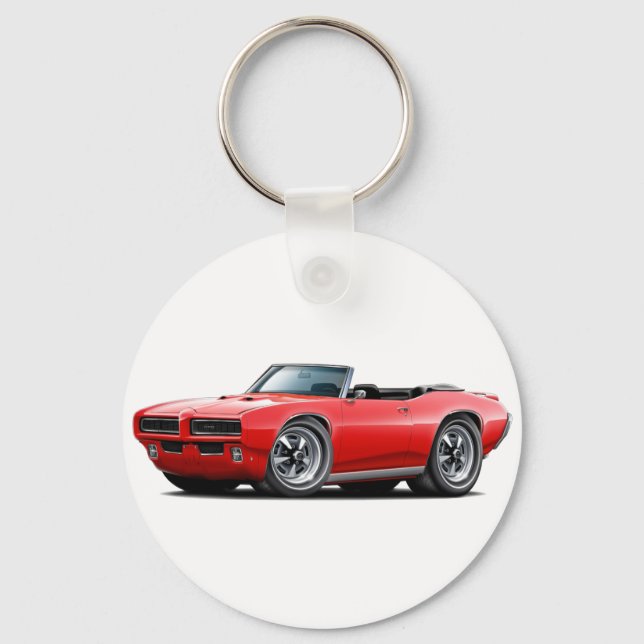 Llavero 1968-69 GTO Red Convertible (Anverso)