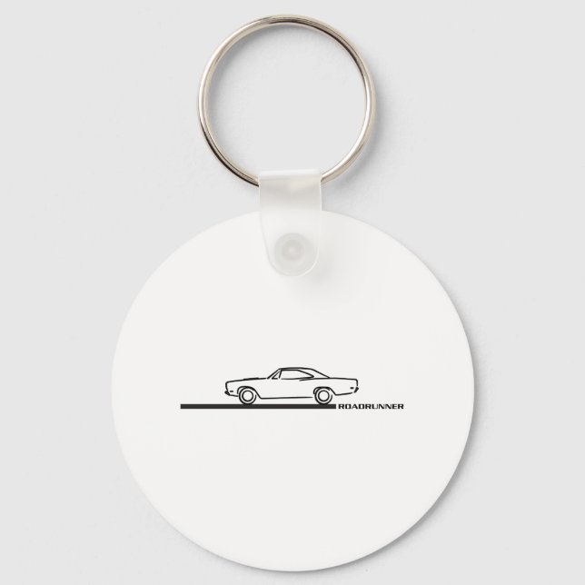 Llavero 1968 Plymouth Roadrunner (Anverso)