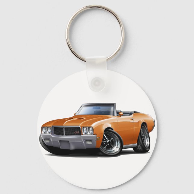 Llavero 1970-72 Buick GS Naranja convertible (Anverso)