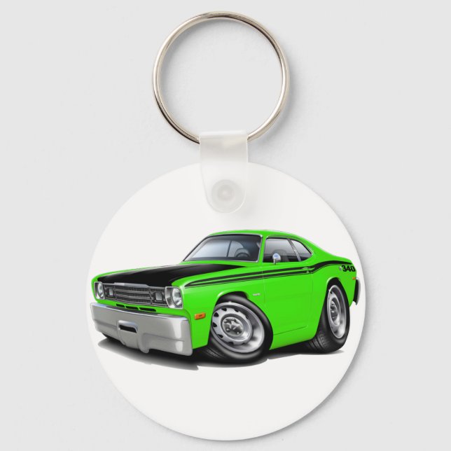 Llavero 1970-74 Duster 340 Lime Car (Anverso)