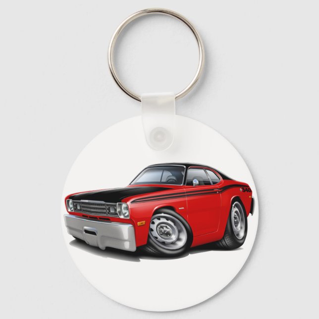 Llavero 1970-74 Duster 340 Red Car (Anverso)