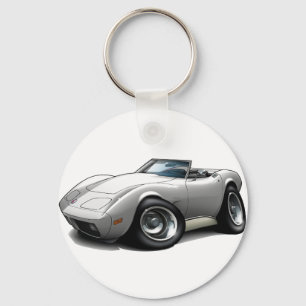 Llavero 1973-76 Corvette blanco convertible