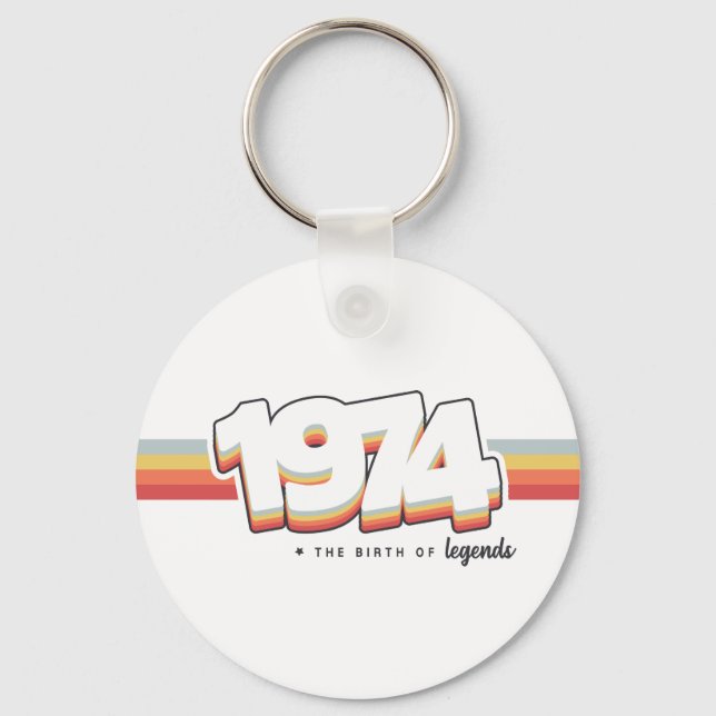 Llavero 1974 El nacimiento de las leyendas (Anverso)