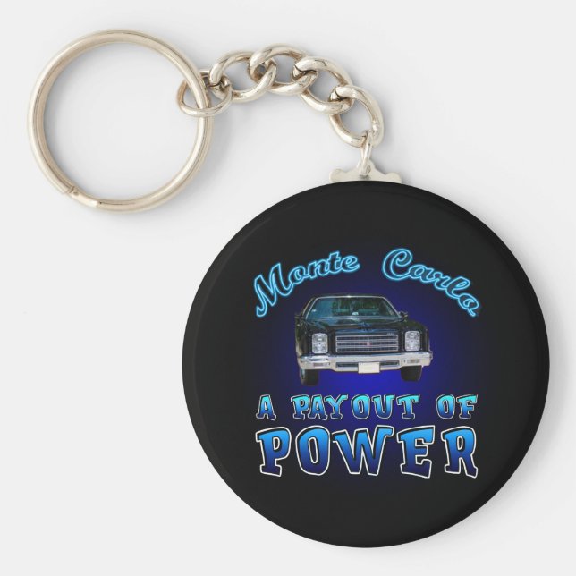 Llavero 1975 Chevy Monte Carlo. (Frente)