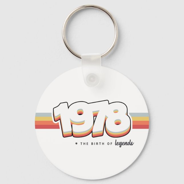 Llavero 1978 El nacimiento de las leyendas (Anverso)