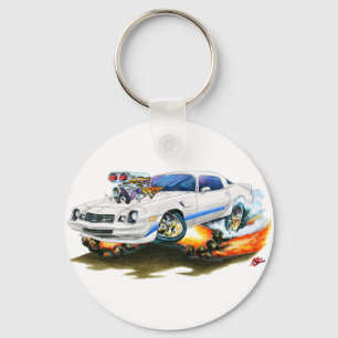 Llavero 1979-81 Camaro Z28 Auto azul-blanco
