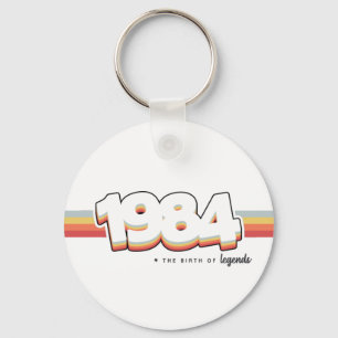 Llavero 1984 El nacimiento de las leyendas