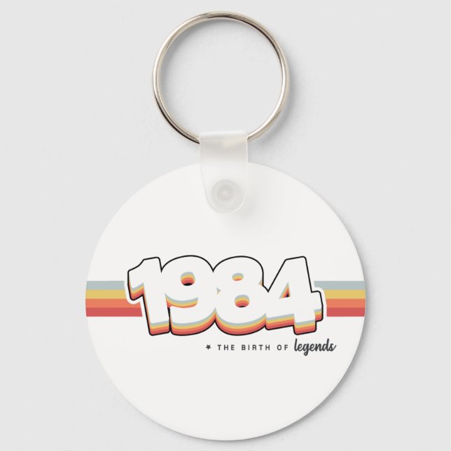 Llavero 1984 El nacimiento de las leyendas (Anverso)