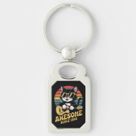 Llavero 1986 Birthday Retro Cat Lover Ukulele 40th Bday