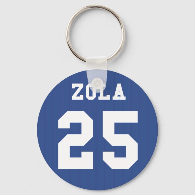 Llavero 1995-97 Chelsea Home Keyring - ZOLA 25 (Anverso)