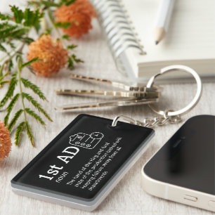 Llavero 1.ª definición de AD - Funny Assistant Director