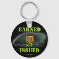 1.ª fuerza especial lanza boinas verdes Keychain