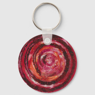 Llavero 1.ª Pintura Espiral Roja Chakra #2