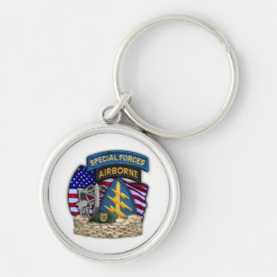 Llavero 1.ᵉʳ grupo de Fuerzas Especiales Green Berets Keyc