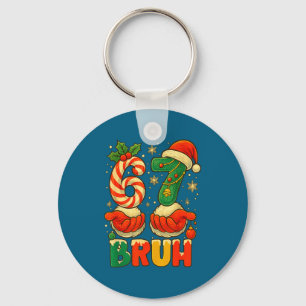 Llavero 1 67 Bruh Divertido Número De Navidad Humor De Vac