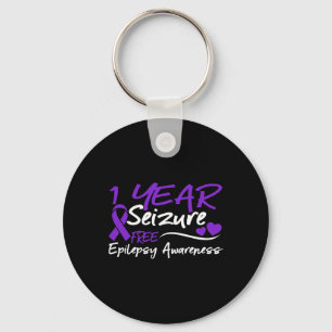 Llavero 1 Año Convulsión Epilepsia Gratuita Conciencia Mes