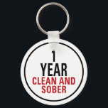 Llavero 1 año limpio y sobrio<br><div class="desc">Camino a seguir - estás un año limpio y sobrio. ¡Celebra tu recuperación de la adicción a las drogas o al alcohol e inspira a otros a hacer lo mismo!</div>