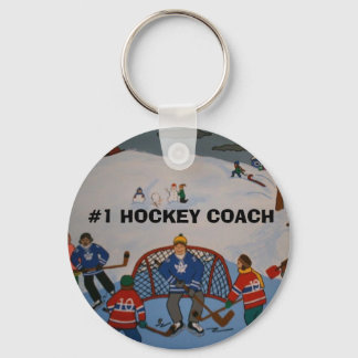 Llavero #1 Cadena de teclas de acceso a la HOCKEY